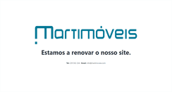 Desktop Screenshot of martimoveis.com
